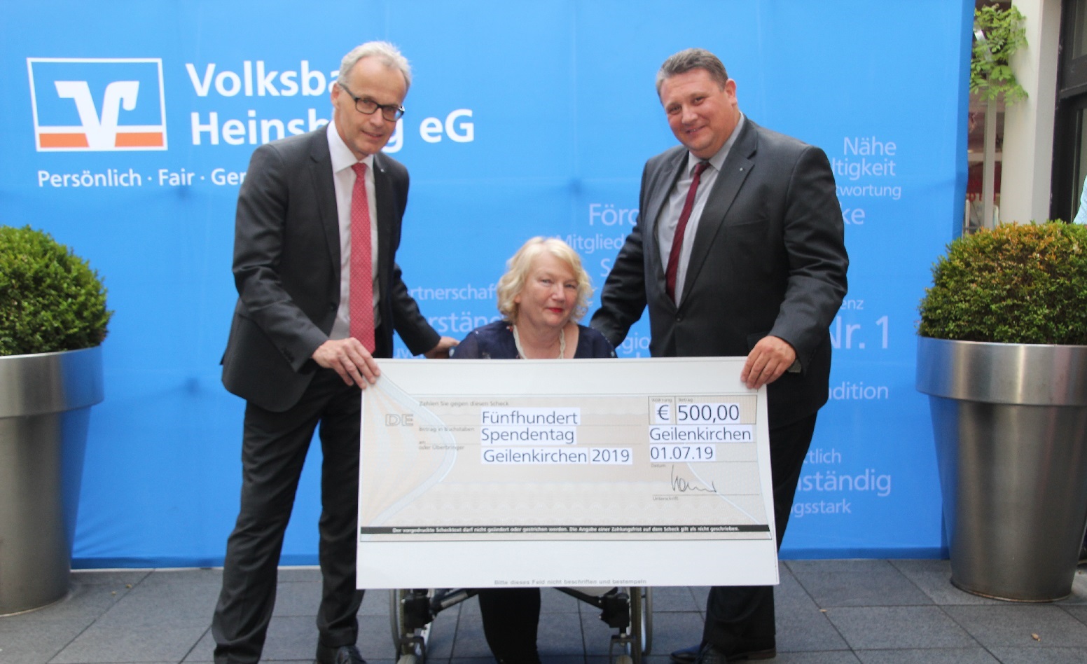 Spendentag der VR-Bank Heinsberg